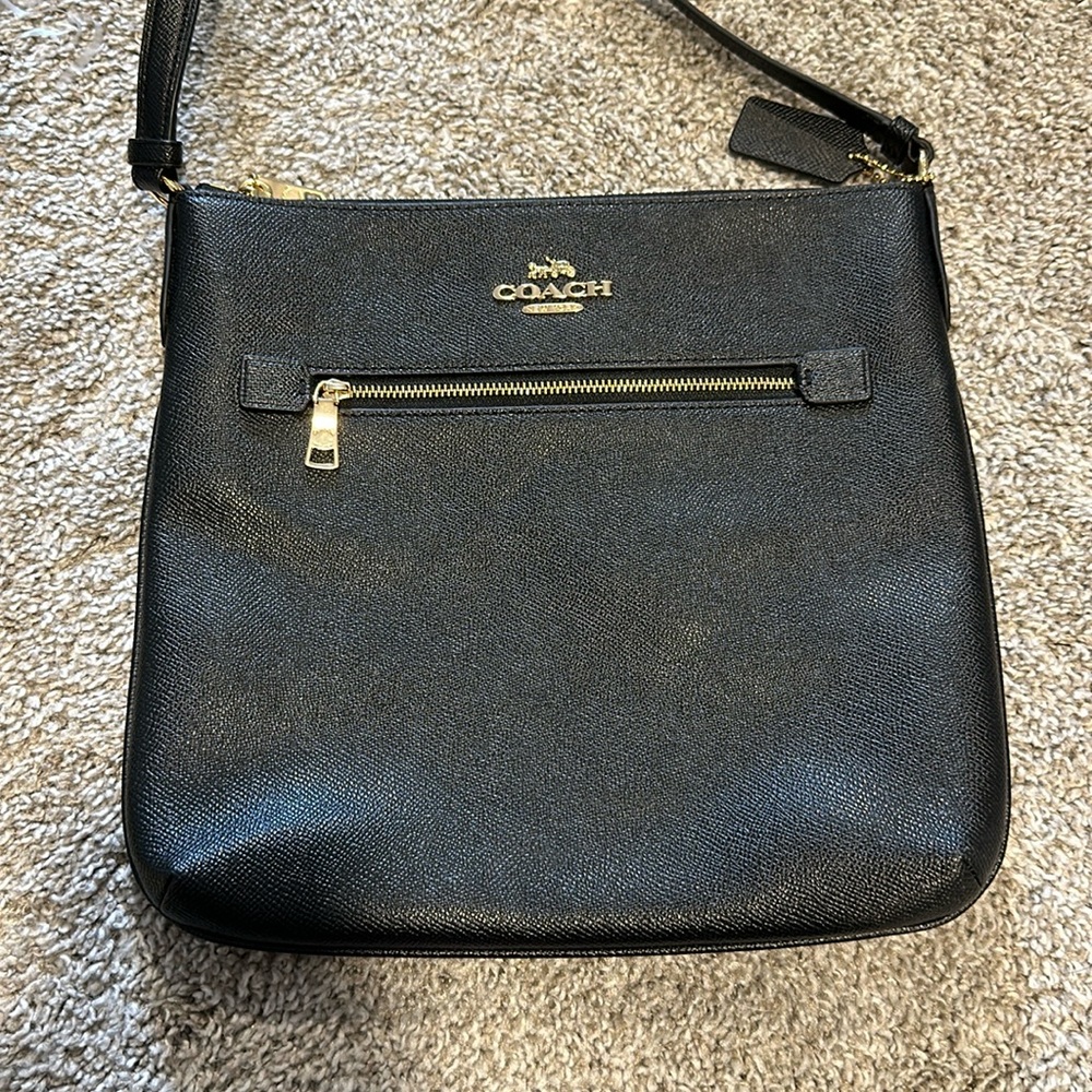 Never used black coach crossbody